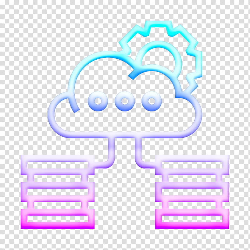 Cloud storage icon Database Management icon Server icon, Text, Line, Meteorological Phenomenon transparent background PNG clipart