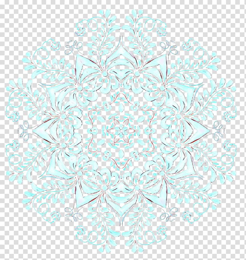 Snowflake, Visual Arts, Symmetry, Line, Aqua, Line Art transparent background PNG clipart