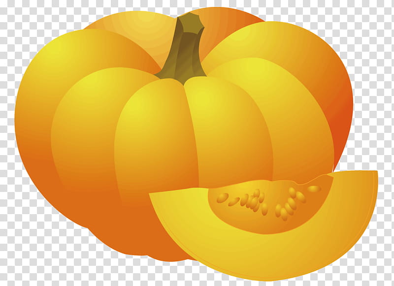 Halloween Pumpkin, Halloween , Great Pumpkin, Jackolantern, Food, Big Pumpkin, Fruit, Yellow transparent background PNG clipart