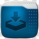 Marei Icon Theme, blue Dropbox icon transparent background PNG clipart