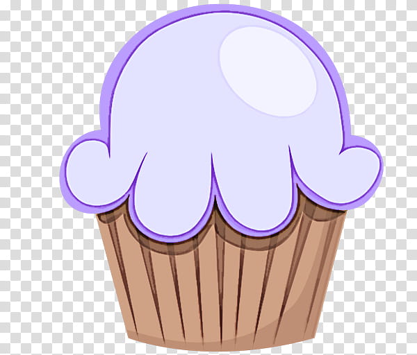 violet purple baking cup cupcake transparent background PNG clipart