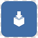 M Flat, DropboxFlat, drop box illustration transparent background PNG clipart