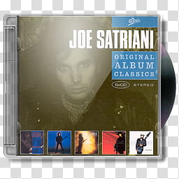 Joe Satriani, Joe Satriani, Original Album Classics  transparent background PNG clipart