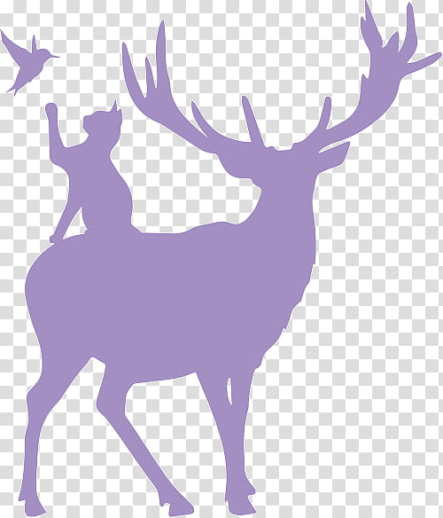 Christmas Reindeer Drawing, Moose, Elk, Christmas Day, Holiday, Party, Silhouette, Christmas And Holiday Season transparent background PNG clipart