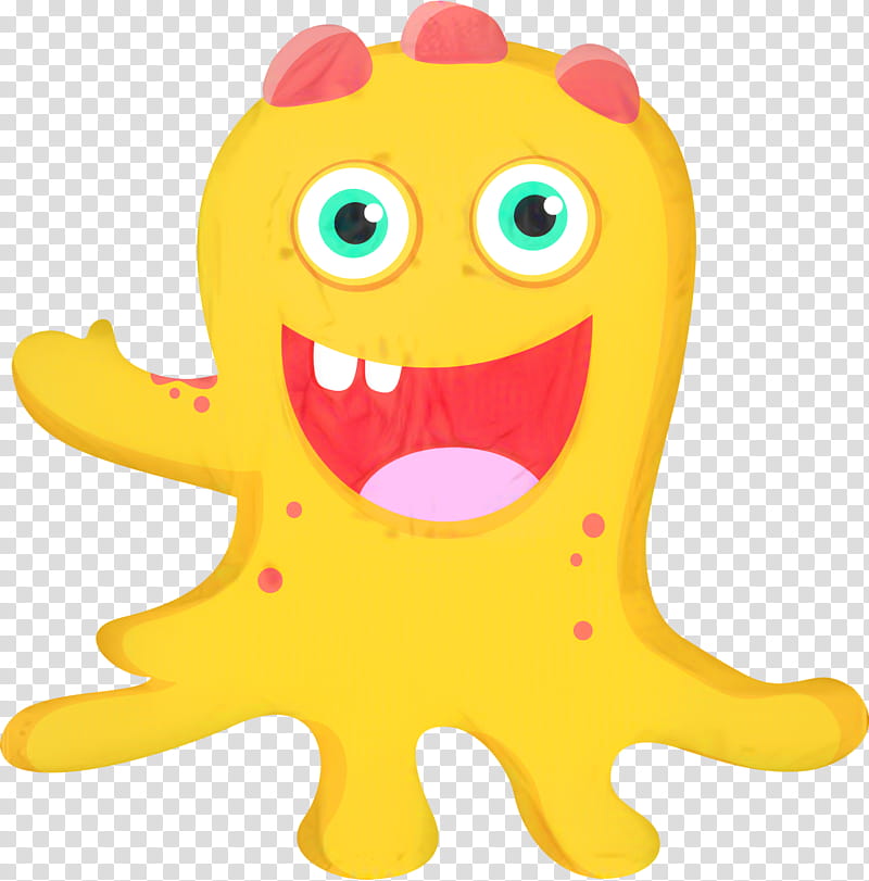 Monster Inc, Drawing, Cuteness, Little Monsters, Monsters Inc, Yellow, Cartoon, Smiley transparent background PNG clipart