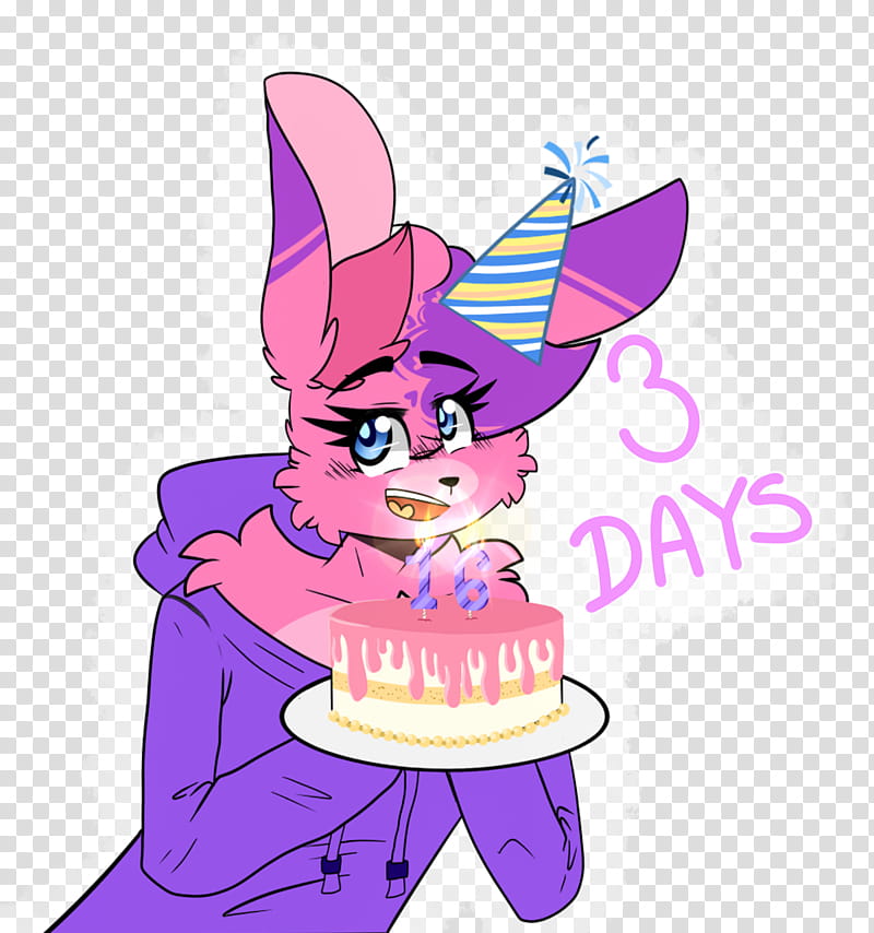 Days Until My Birthday transparent background PNG clipart