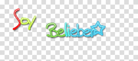Texto Soy Belieber transparent background PNG clipart