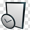 X FHL Dock Icons, recent transparent background PNG clipart