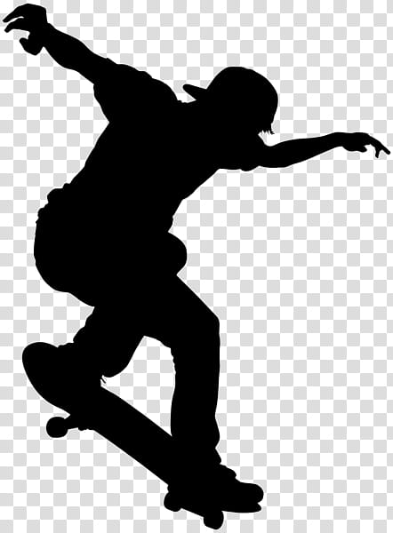 skateboard silhouette png