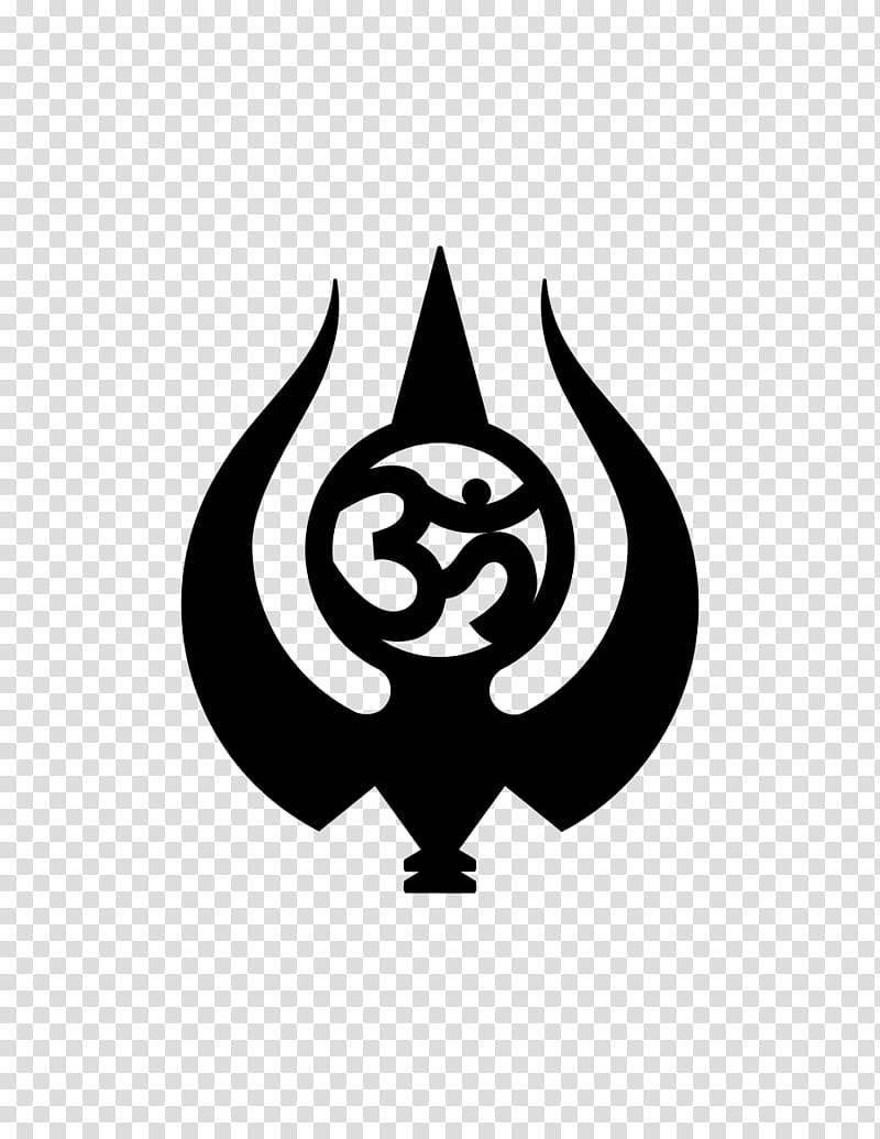Hinduism Symbol, Maheshwari, Religious Symbol, Religion, Logo, Mahesh Navami, Emblem, Blackandwhite transparent background PNG clipart