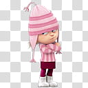 Minnions and more s, Despicable Me girl character crossed arms transparent background PNG clipart