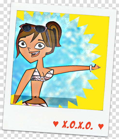 CONTEST Courtney, SUMMER Selfie transparent background PNG clipart