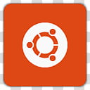 Ninix GTK theme a light Numix variant, orange and white logo transparent background PNG clipart