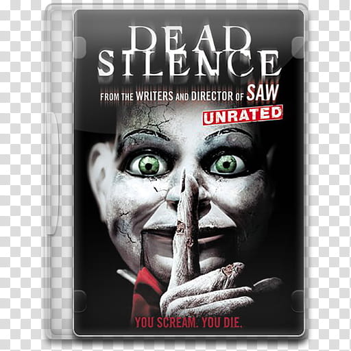 Movie Icon Mega , Dead Silence, Dead Silence movie case transparent background PNG clipart