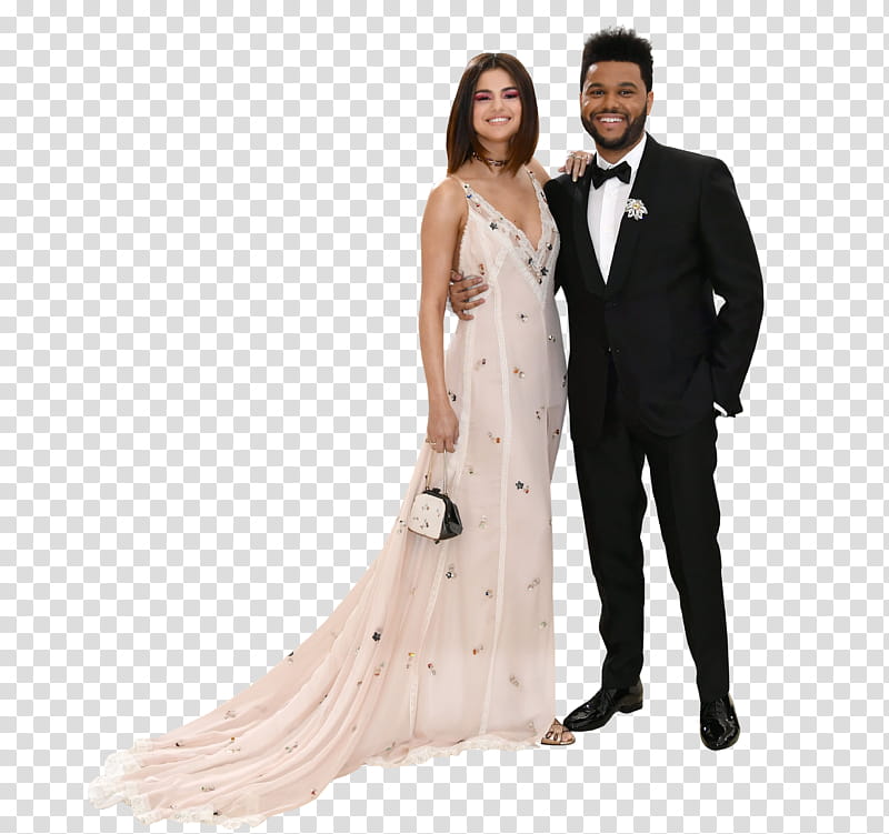 Selena Gomez And The Weeknd transparent background PNG clipart
