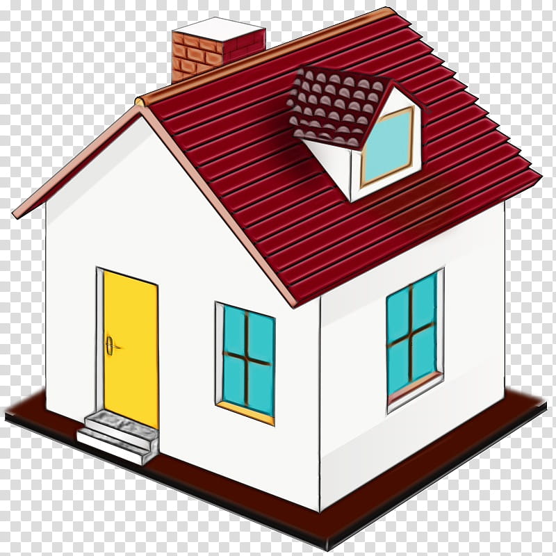 Real Estate, House, Animation, Cartoon, Drawing, Building, Roof, Home transparent background PNG clipart