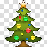 Emojis, Christmas tree transparent background PNG clipart | HiClipart