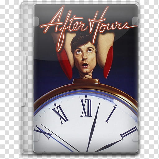 Movie Icon Mega , After Hours, closed After Hours DVD case transparent background PNG clipart