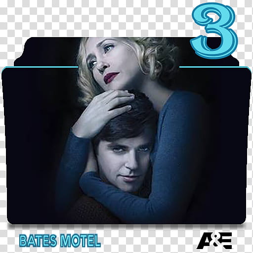 Bates Motel series and season folder icon, Bates Motel S ( transparent background PNG clipart