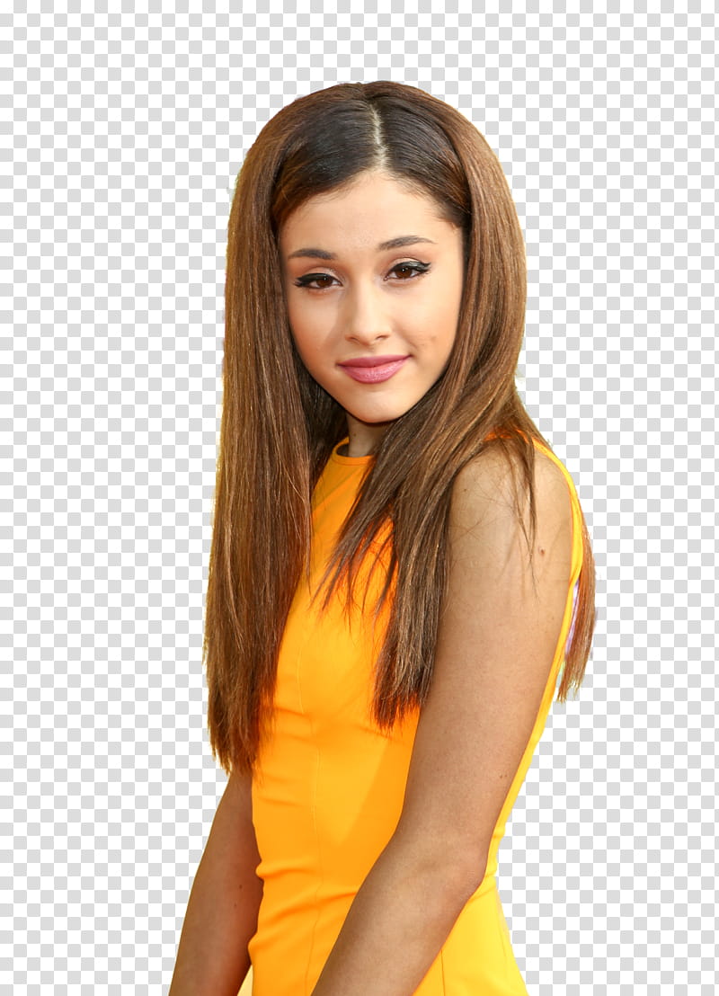 Airana Grande  ,  transparent background PNG clipart