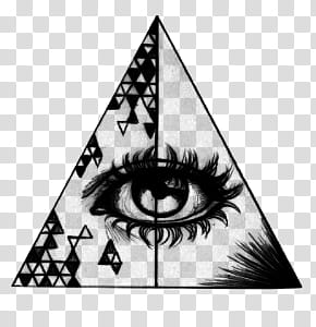 Hipster, eye of providence transparent background PNG clipart