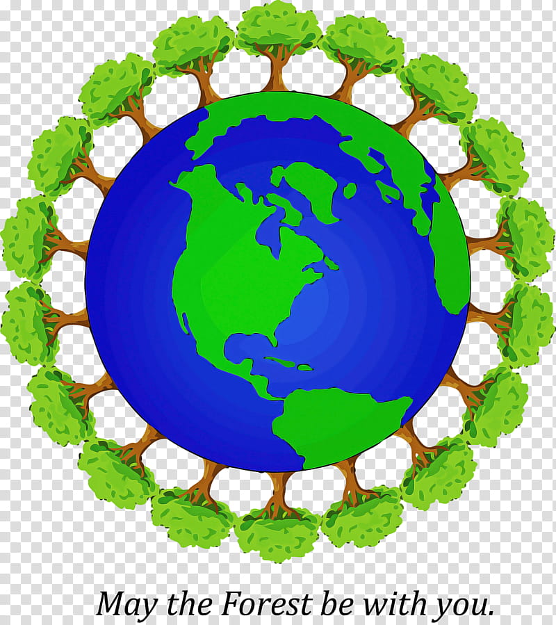 Earth Day Green Eco, Circle, World, Logo transparent background PNG clipart