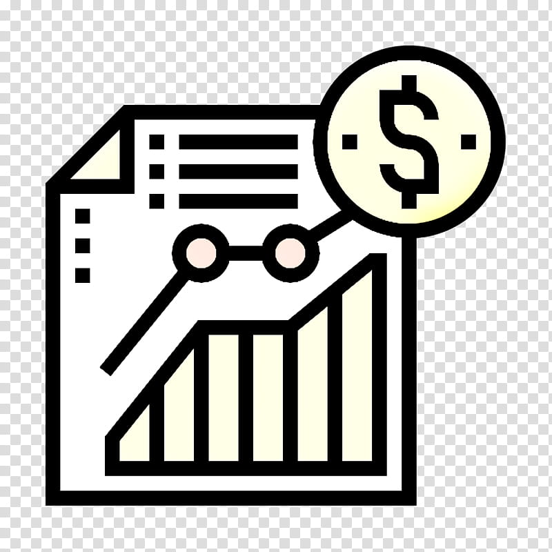 Profit icon Accounting icon Business and finance icon, Line, Symbol, Sign, Logo, Line Art transparent background PNG clipart