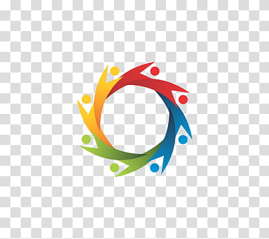 CIRCLE S S, multicolored circle of friends logo transparent background PNG clipart