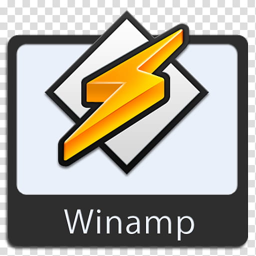 Application ico , Winamp logo transparent background PNG clipart