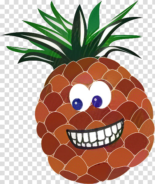 Orange Tree, Pineapple, Flowerpot, Fruit, Ananas, Plant, Head, Cartoon transparent background PNG clipart