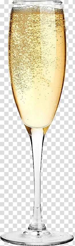 Happy New Year , filled champagne flute glass transparent background PNG clipart