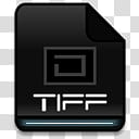 Darkness icon, File tiff, TIFF file icon transparent background PNG clipart