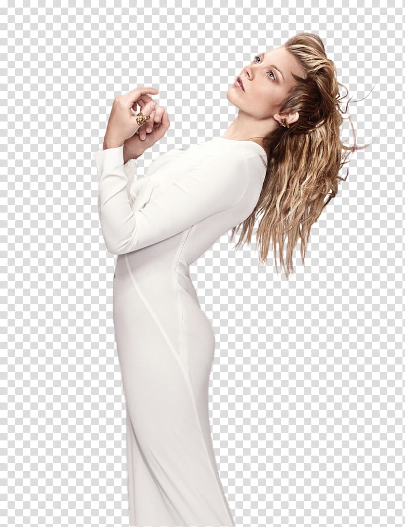 Natalie Dormer and , woman standing while looking up transparent background PNG clipart