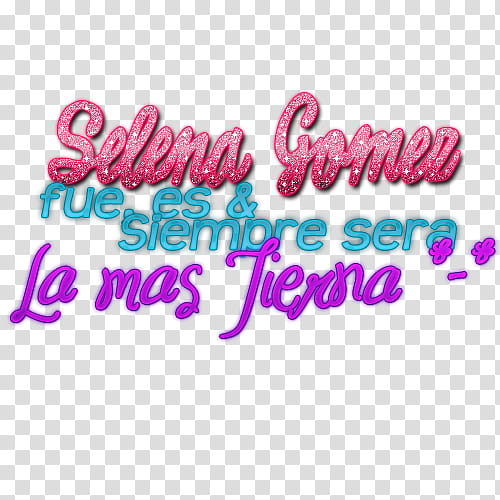 Selena Gomez Fue Es y siempre sera la mas tierna transparent background PNG clipart