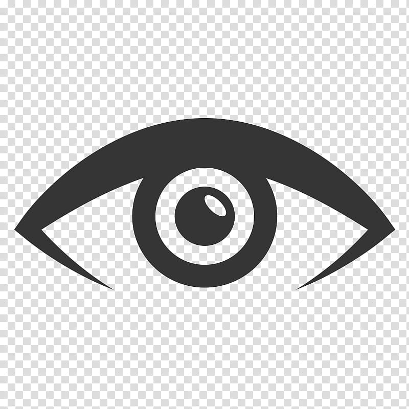Eye Symbol, Logo, Eye Examination, Visual Perception, Drawing, Black, Black And White
, Circle transparent background PNG clipart