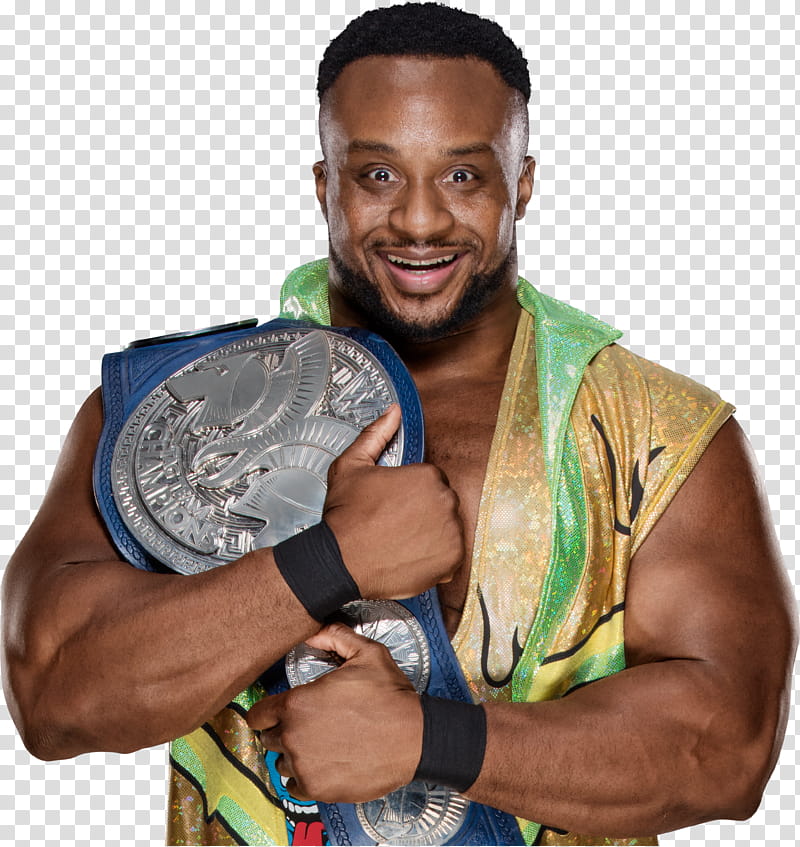 Big E SDLIVE Tag Team Champion  transparent background PNG clipart