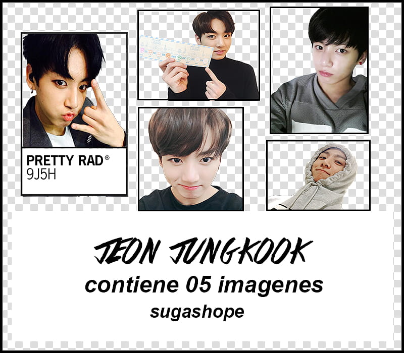 jeon jungkook , Jeon Jungkook collage with text overlay transparent background PNG clipart