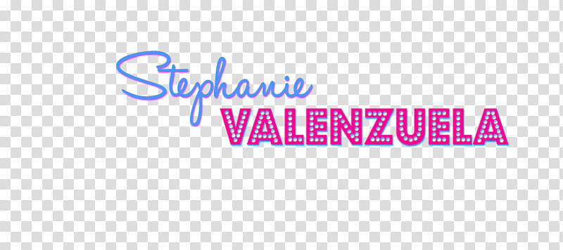 Stephanie Valenzuela Texto transparent background PNG clipart