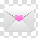 Girlz Love Icons , mail-inbox, white mail transparent background PNG clipart