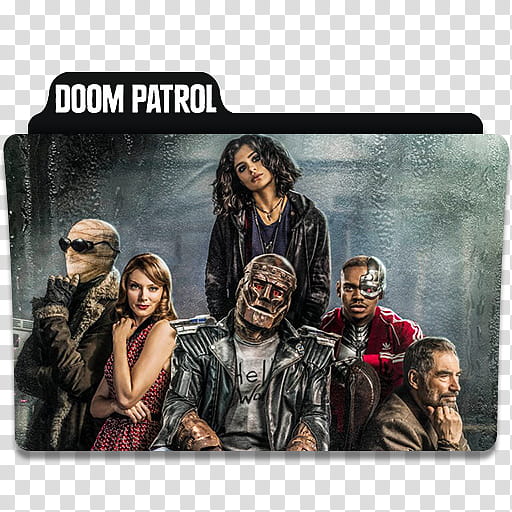 Doom Patrol Folder Icon, Doom Patrol Design  transparent background PNG clipart