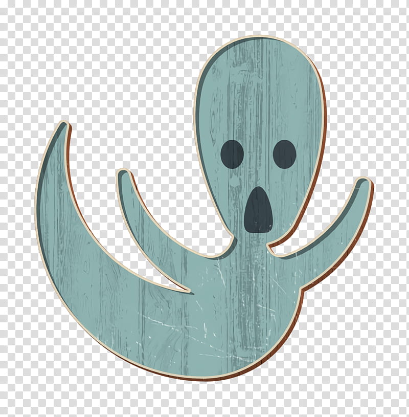 ghost icon halloween icon holidays icon, Scary Icon, Aqua, Turquoise, Teal, Perennial Plant transparent background PNG clipart