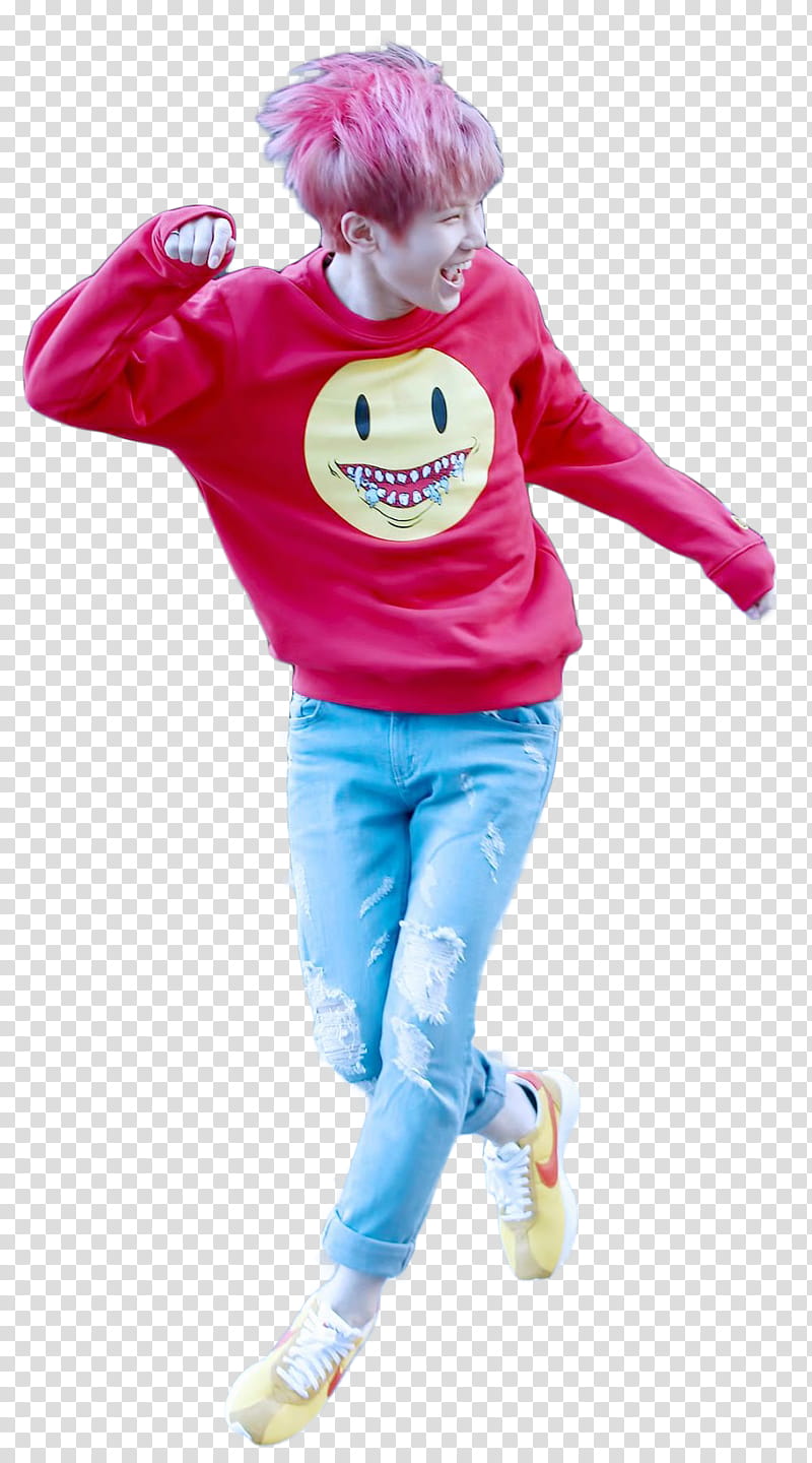 Woozi of SEVENTEEN, man wearing sweatshirt and pants transparent background PNG clipart