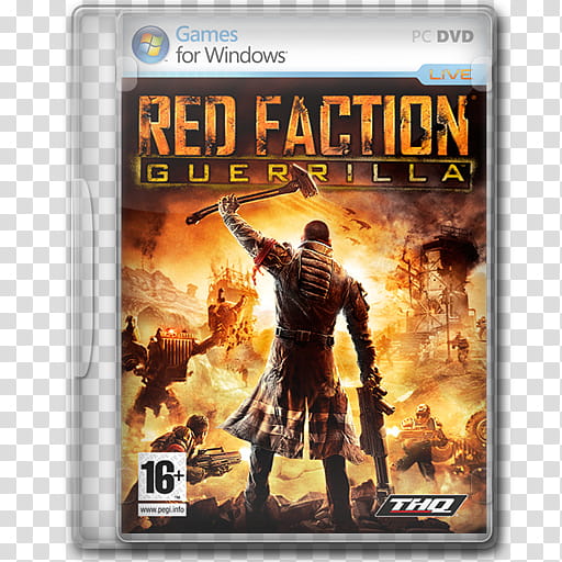 Game Icons , Red Faction Guerrilla transparent background PNG clipart