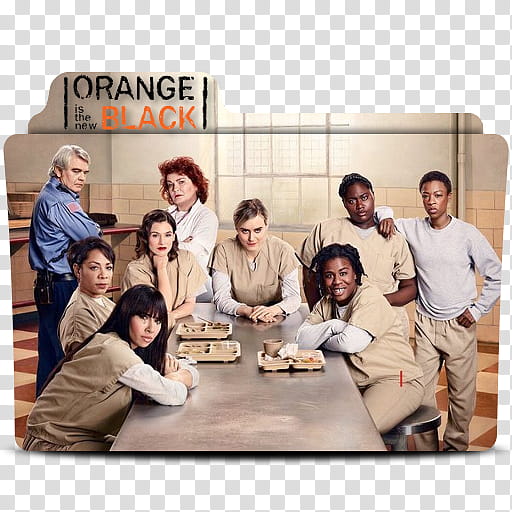 Orange is the new Black Folder Icon , oitnb transparent background PNG clipart