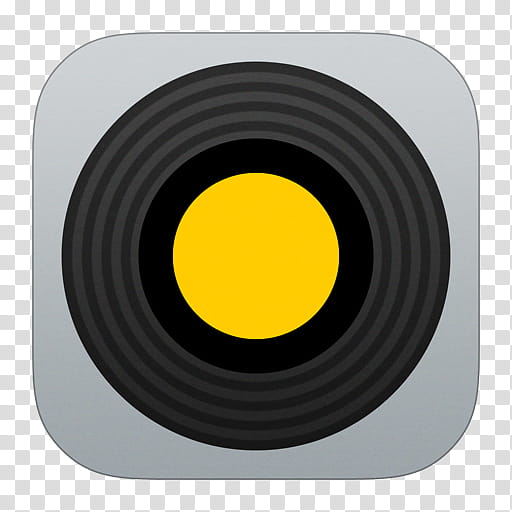 iOS  Set , gray and yellow speaker transparent background PNG clipart