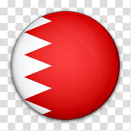 World Flag Icons, flag of Bahrain transparent background PNG clipart