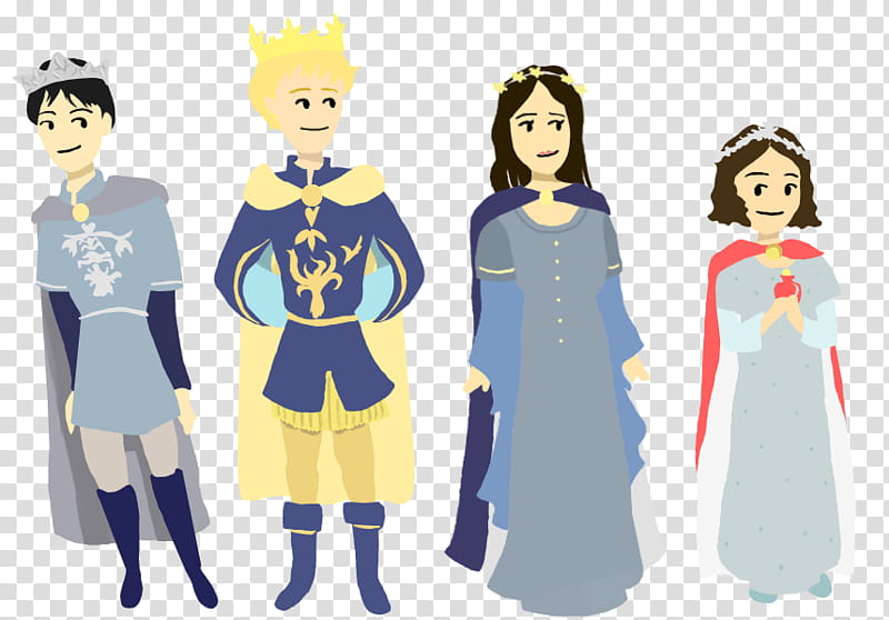 Narnia Lineless Coronation, group of people graphic illustration transparent background PNG clipart