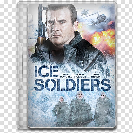 Movie Icon , Ice Soldiers, Ice Soldiers DVD case art transparent background PNG clipart