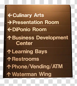 , list of rooms signs inside building transparent background PNG clipart