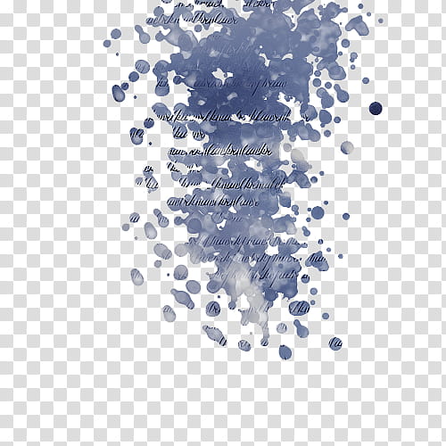 Color Splatters, gray splatters with text overlay transparent background PNG clipart